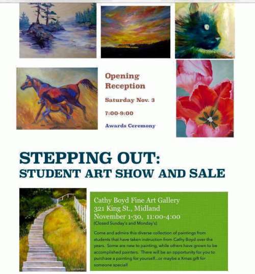 Student Show - Cathy Boyd Fine Art Gallery